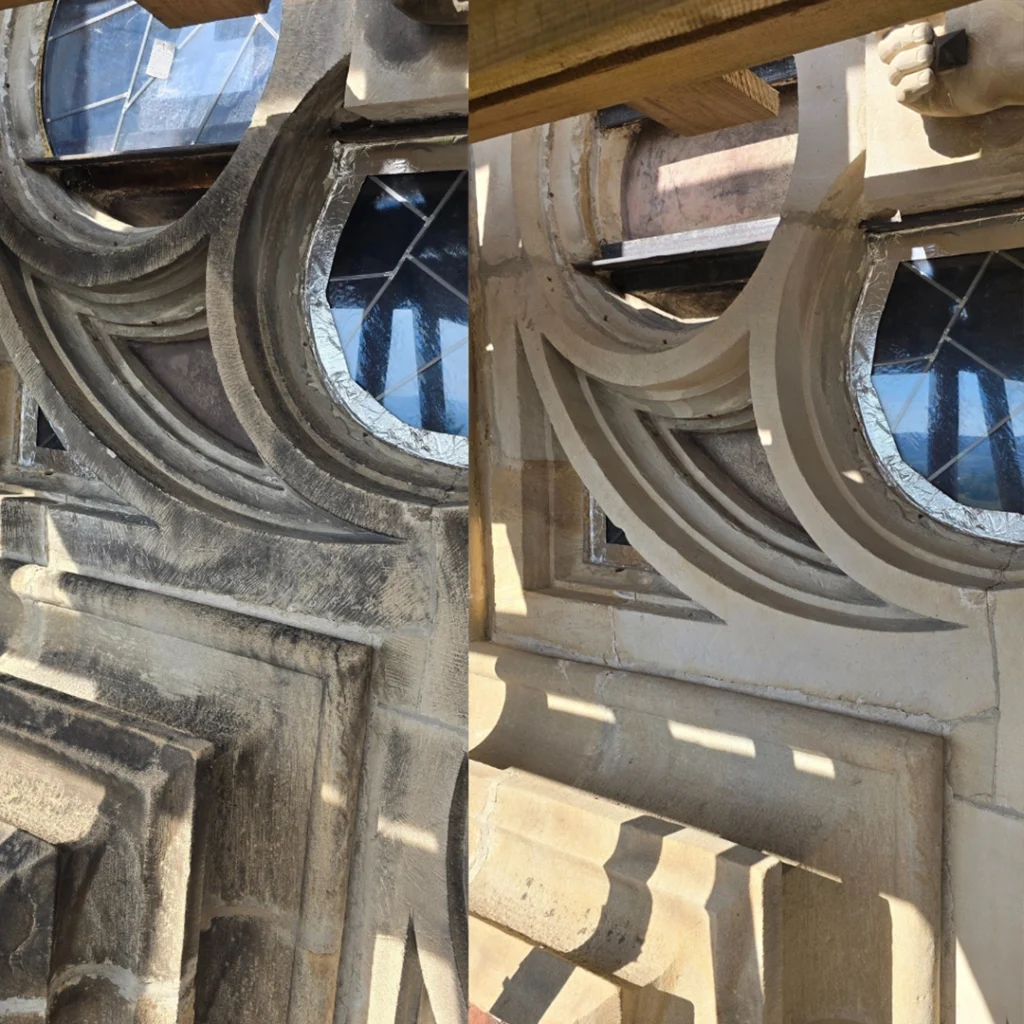 czyszczenie laserem zabytków